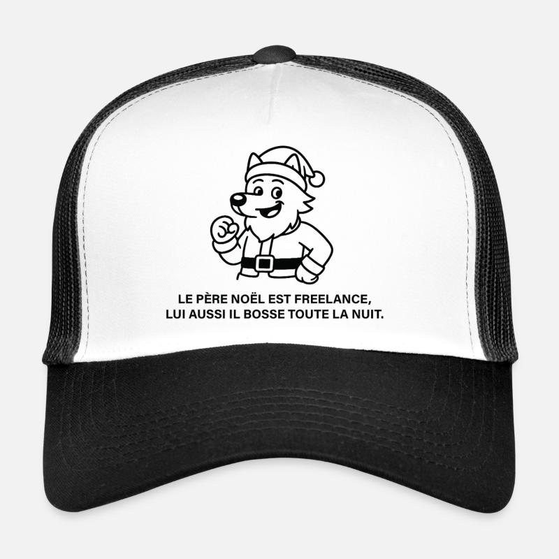 Pere Noel Freelance Festif Casquette trucker 