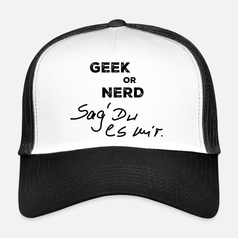 Geek oder Nerd Trucker Cap