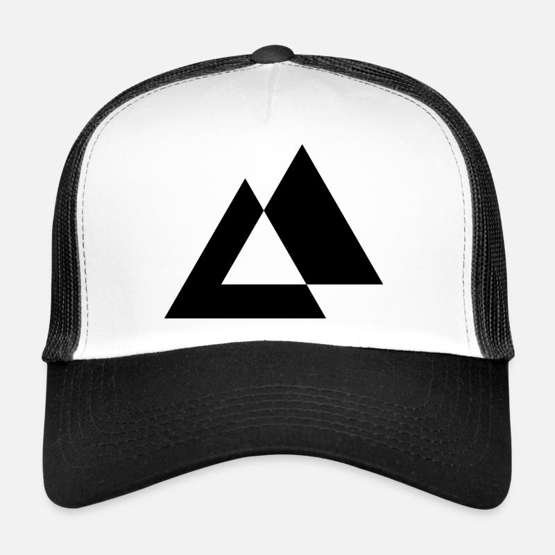 Design der geometrischen Dreiecke Trucker Cap
