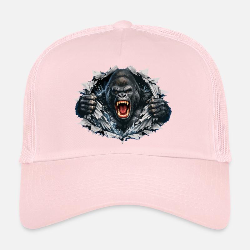 Gorille perce : Pouvoir rugissant Casquette trucker 
