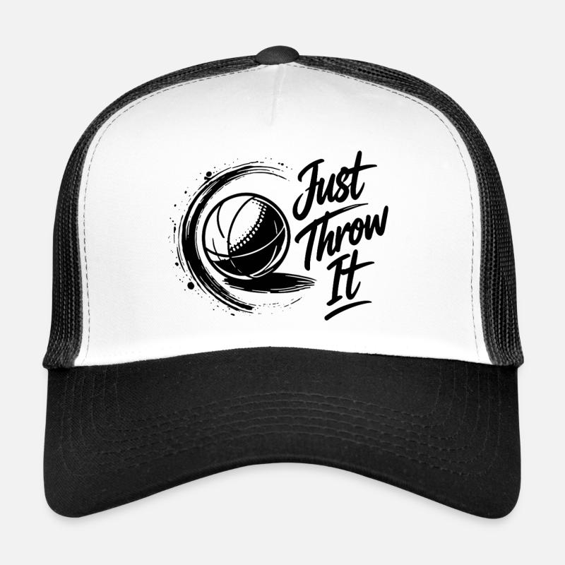 Just Throw It Boule Petanque Sport Trucker Cap