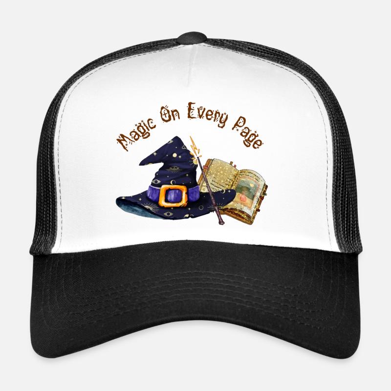 Magic Is On Every Page  Trucker Cap