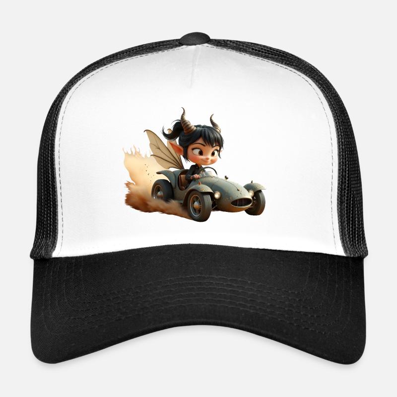 Adventure Goblin in Sand Car Trucker Cap