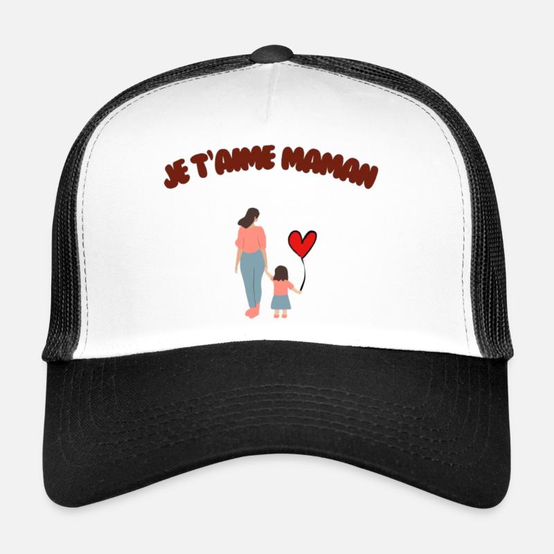 Je t'aime Maman Casquette trucker 