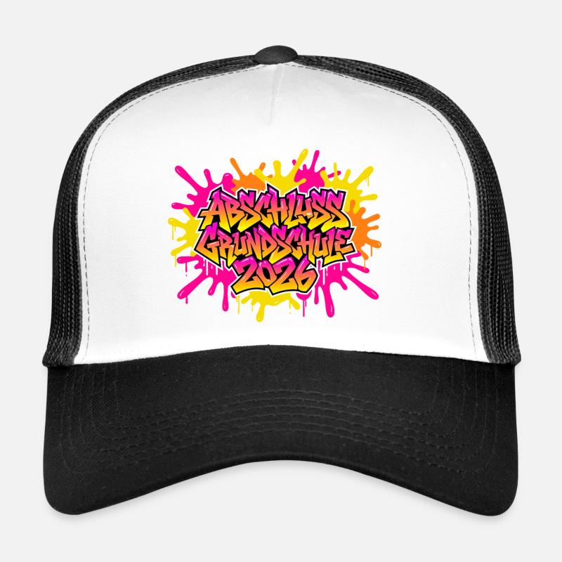 Elementary School Graduation 2026 Graffiti Trucker Cap