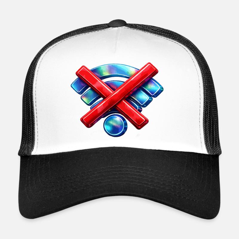 Pas de WIFI Casquette trucker 