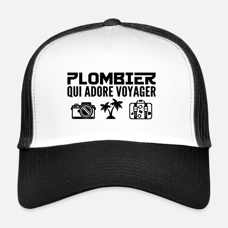 Reisende & Klempner: Leidenschaft & Entdeckung Trucker Cap