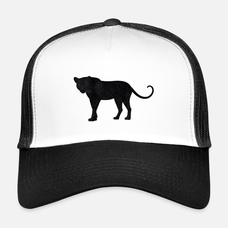 La panthère noire :) Casquette trucker 