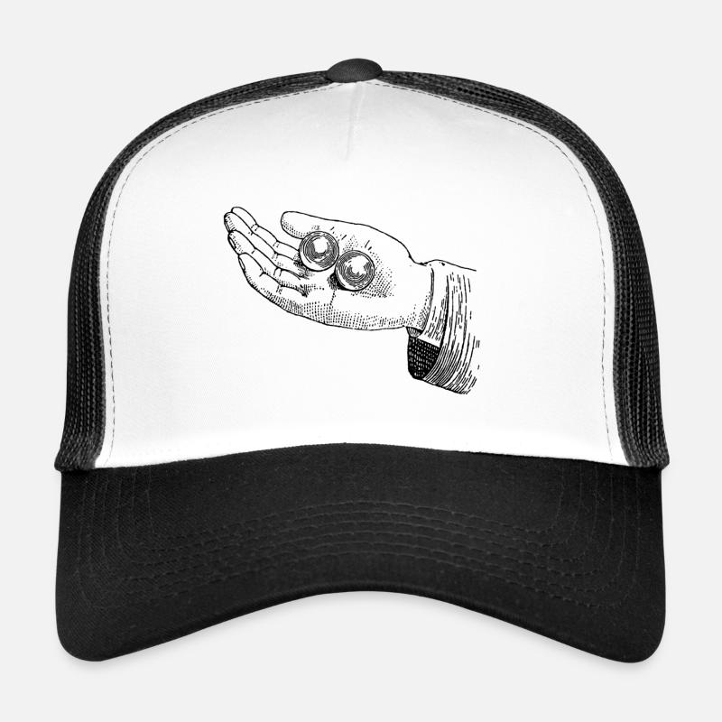 Main avec billes Casquette trucker 