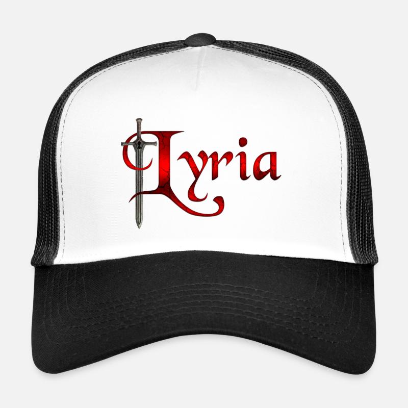 Lyria RPG Server Sword Medieval Logo Trucker Cap