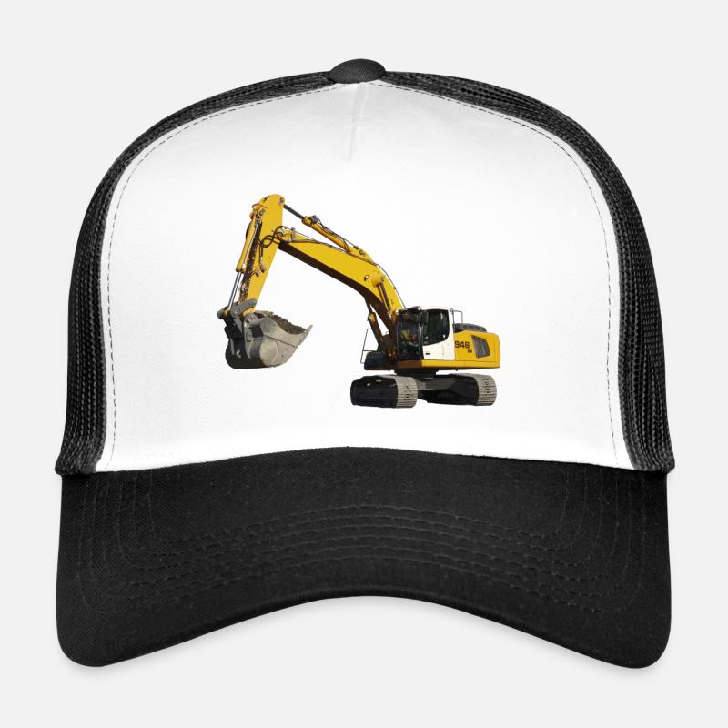 Bagger - Trucker Cap - Weiß/Schwarz