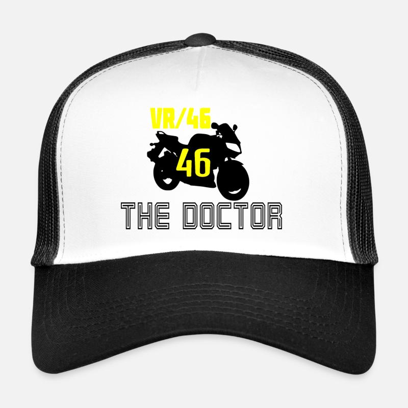 VR 46 DER ARZT. - Trucker Cap - Weiß/Schwarz