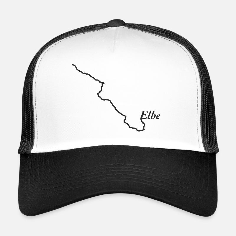 Même - Casquette trucker  - blanc/noir