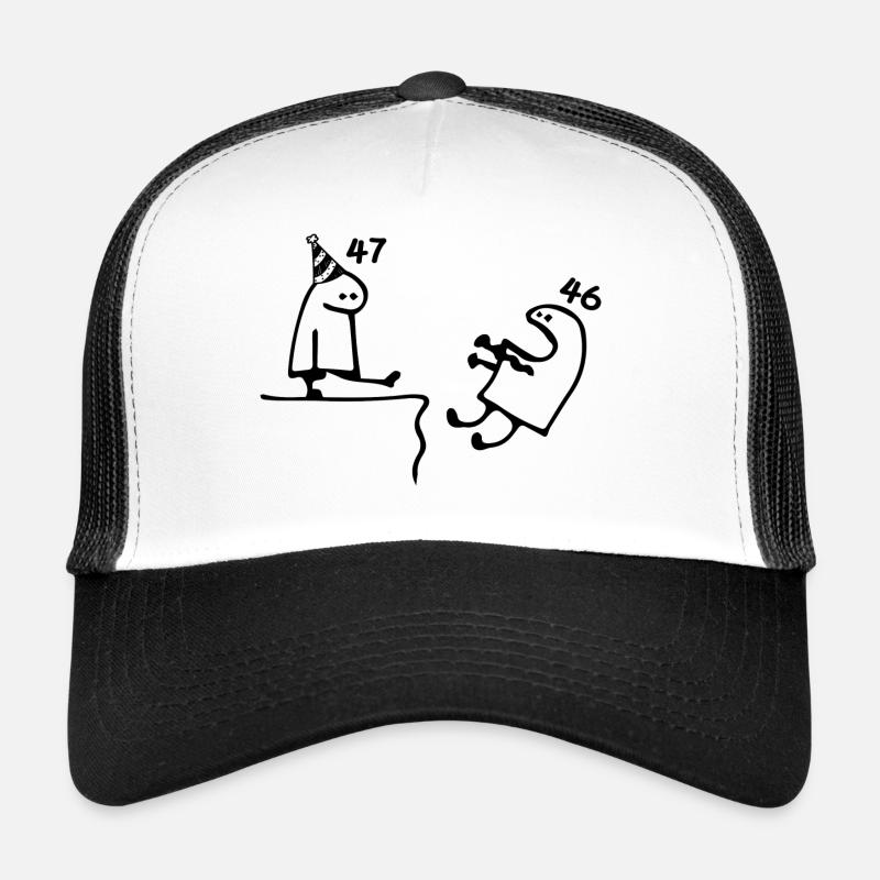 47 ans : Adieu âge 46 ans, Joyeux 47e anniversaire Casquette trucker 