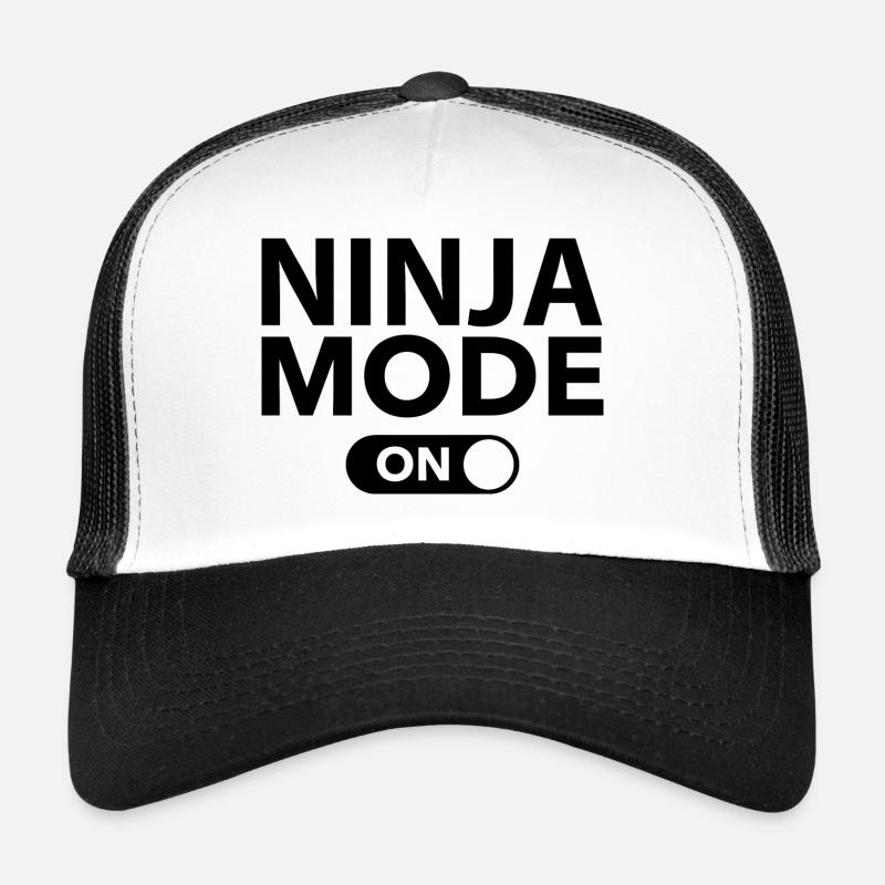 Mode Ninja activé Casquette trucker 