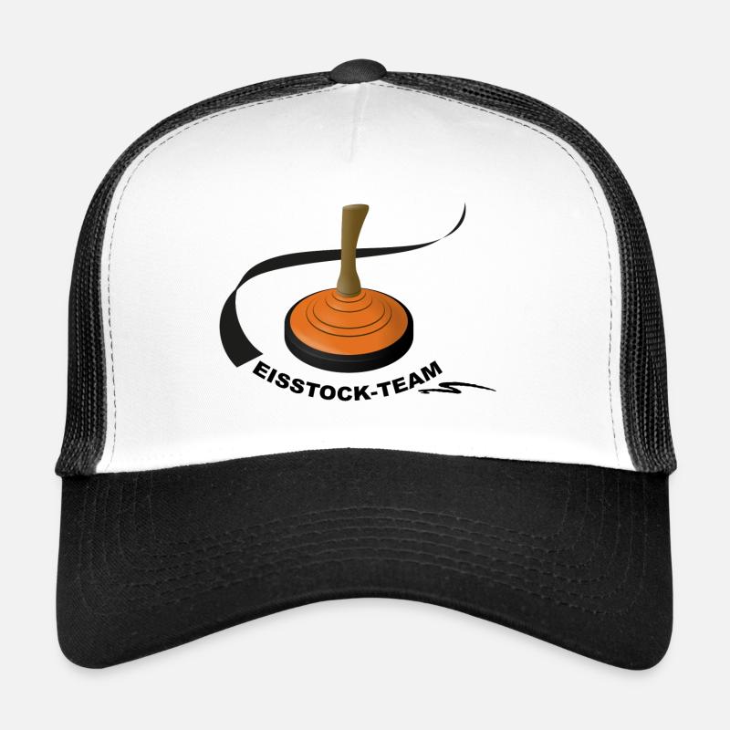2018 EISSTOCK TEAM01 - Trucker Cap - Weiß/Schwarz