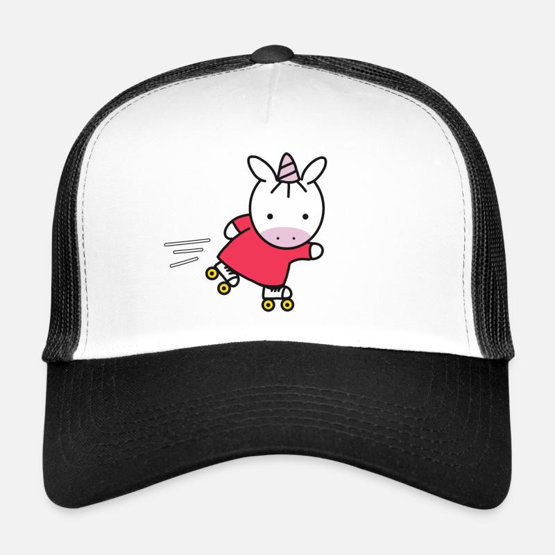 T-shirt Licorne Roller Idée cadeau Casquette trucker 
