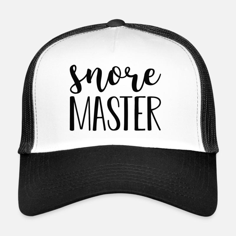 Maître ronflement Casquette trucker 