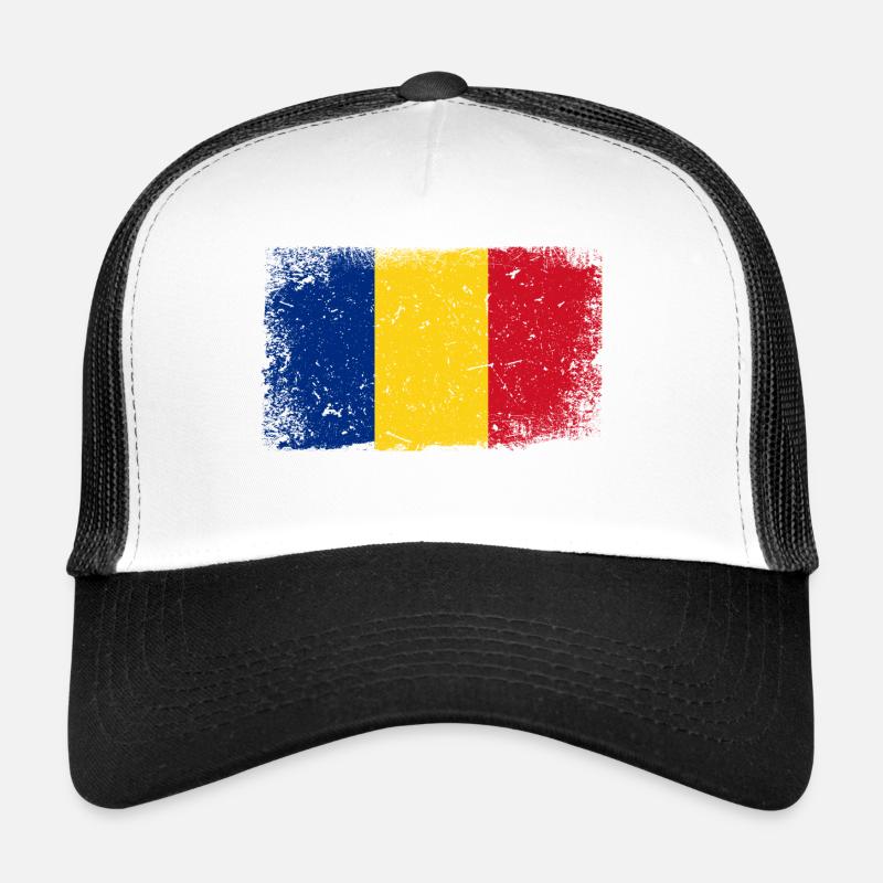 Drapeau roumain Casquette trucker 