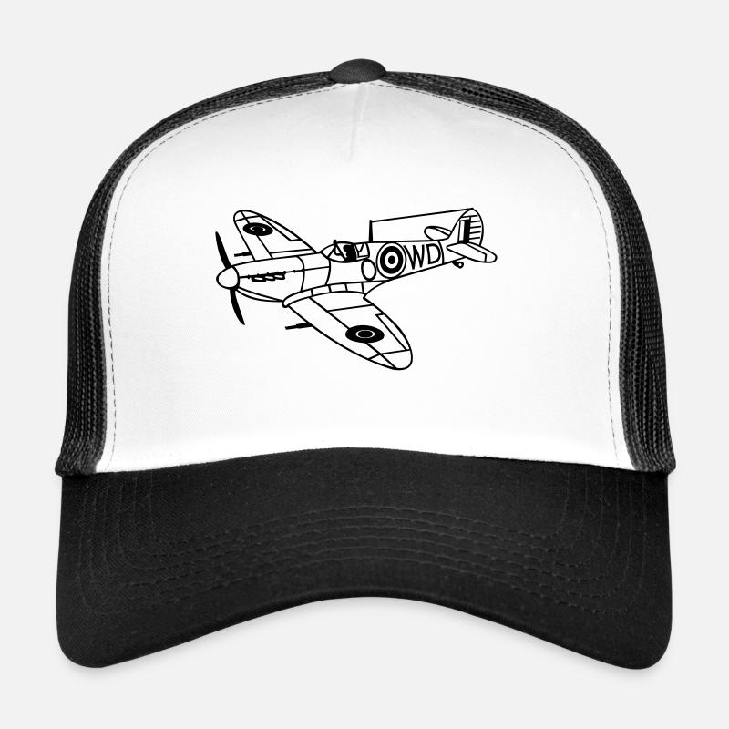 Spitfire - Casquette trucker  - blanc/noir