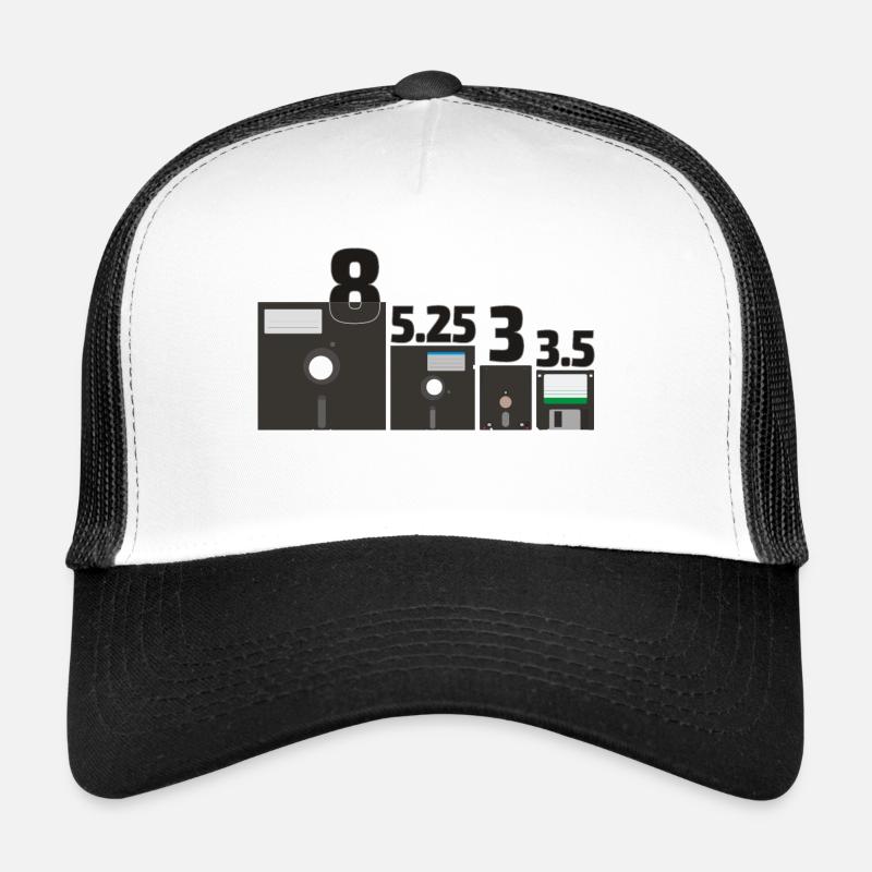 Set der Floppy Disks (3) Trucker Cap