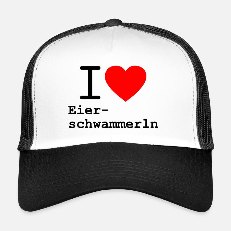 i love Eierschwammerl - Pfifferlinge Trucker Cap