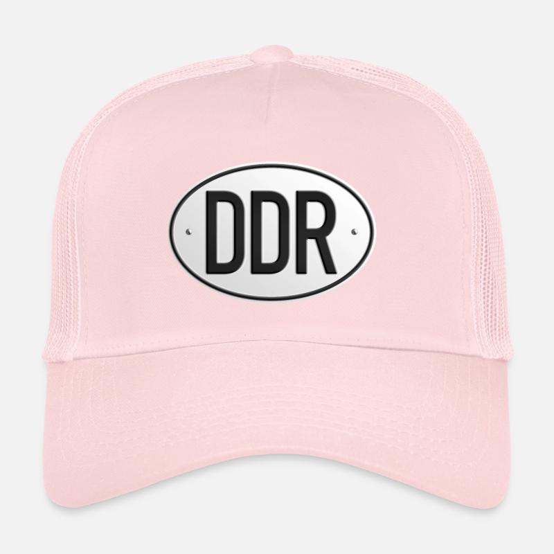 DDR Kennzeichen (realistisch) Trucker Cap