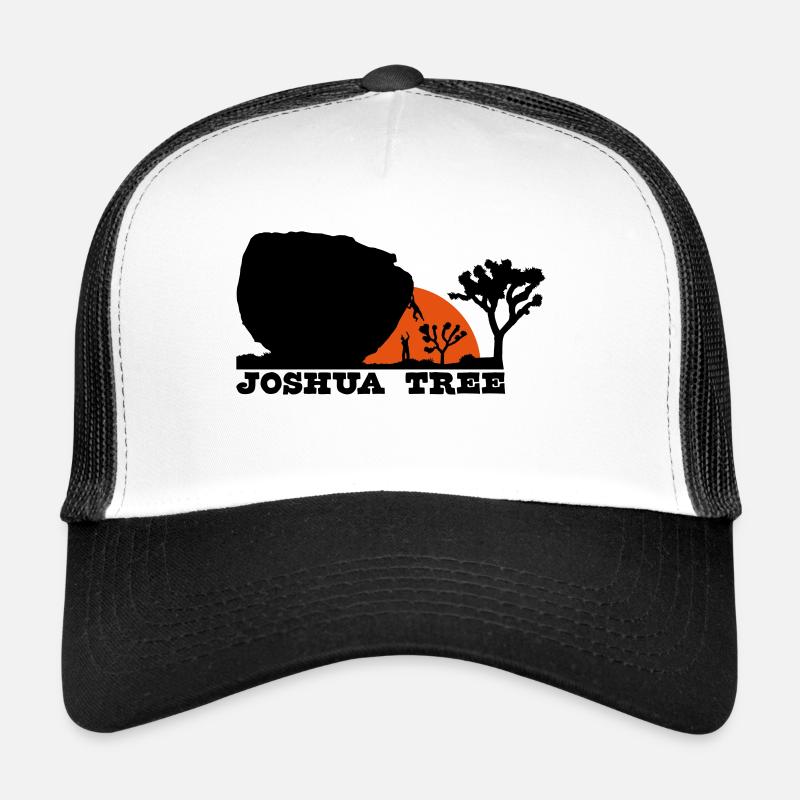 Joshua Tree - Trucker Cap - Weiß/Schwarz