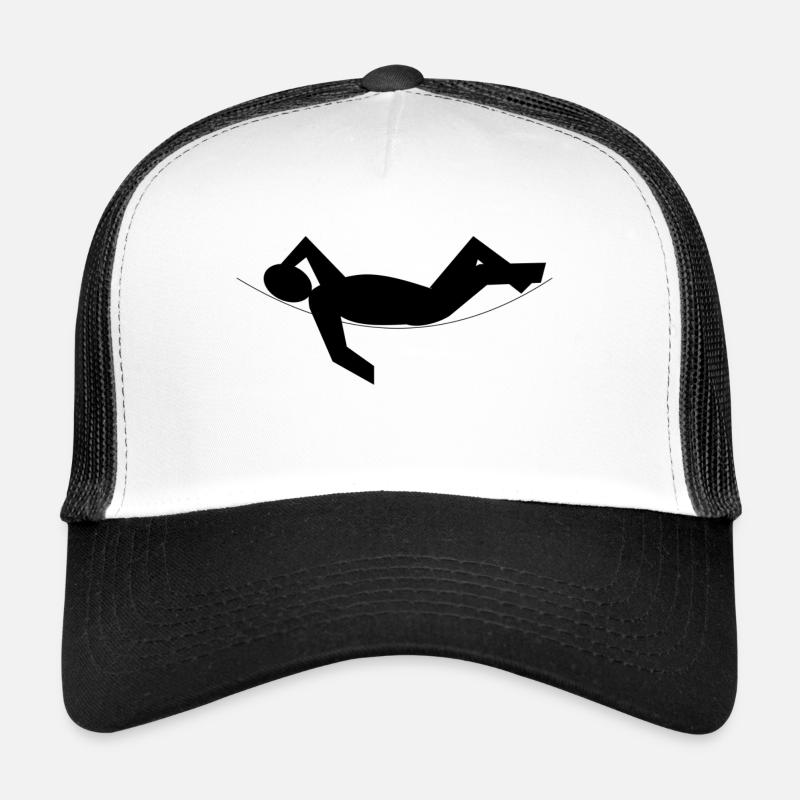 hamac - Casquette trucker - blanc/noir