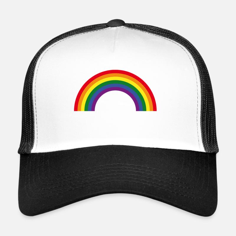 Rainbow / Regenbogen / Arc-En-Ciel (6er) Trucker Cap