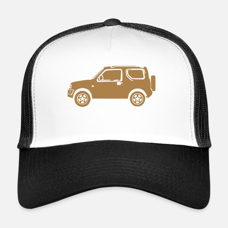Jimny 2 - Trucker Cap - Weiß/Schwarz