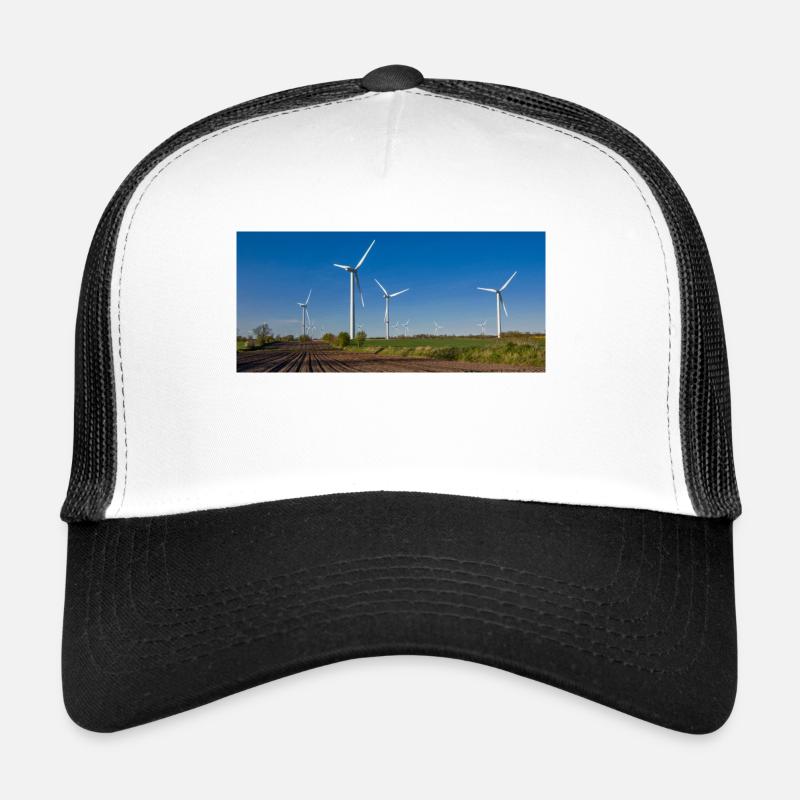 Windmill - Trucker Cap - white/black