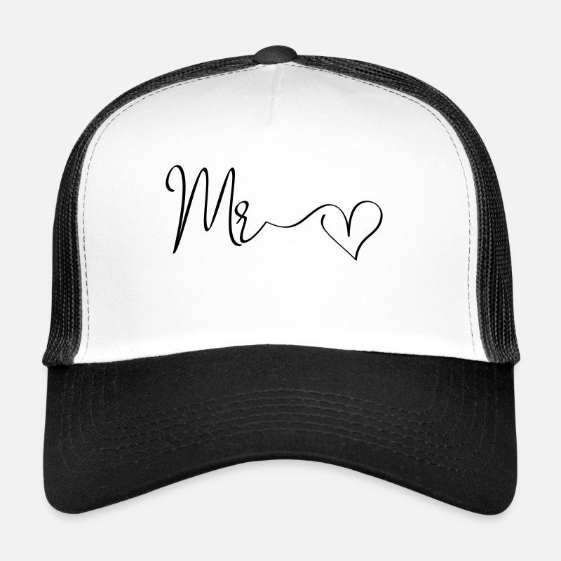 Mr.! Big Heart Trucker Cap
