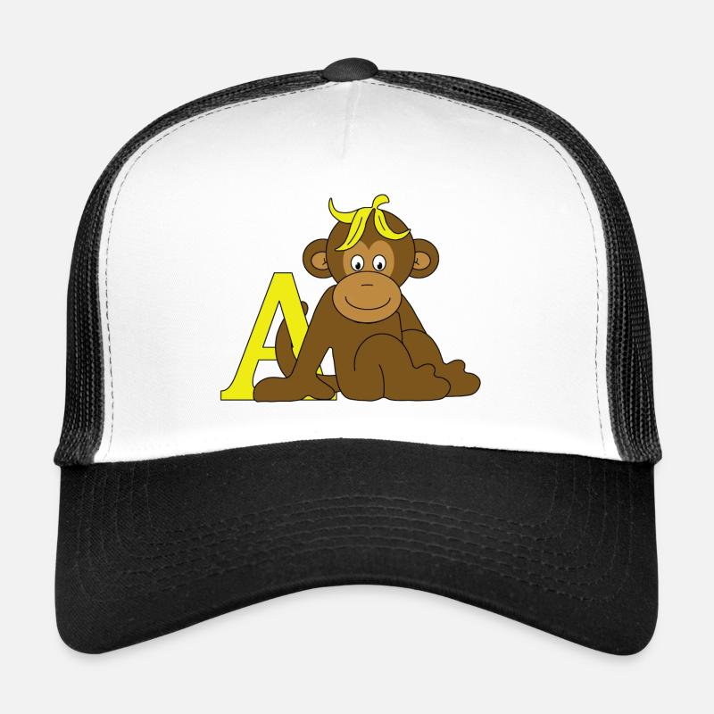 Affe mit A Trucker Cap