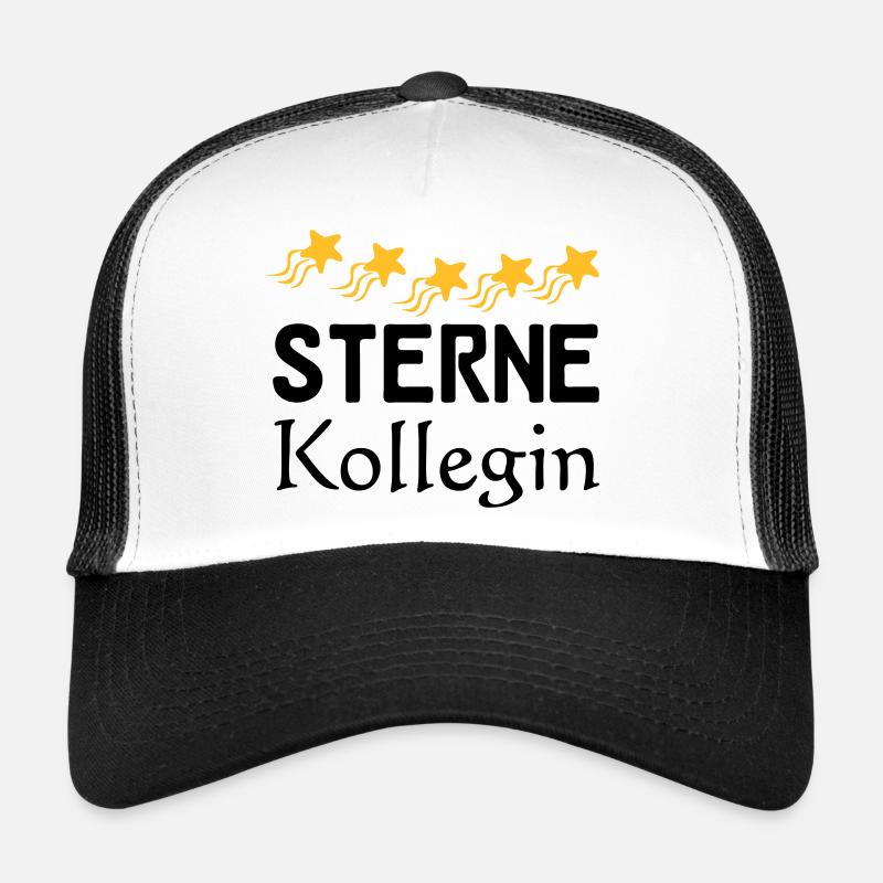 Sterne Kollegin Geschenk Trucker Cap