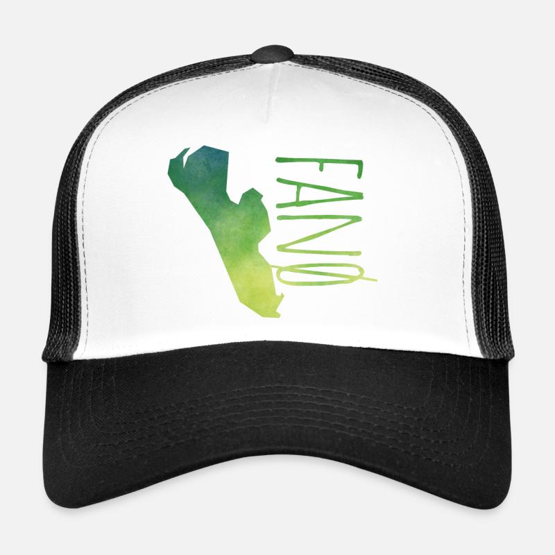 Fanoe - Trucker Cap - Weiß/Schwarz