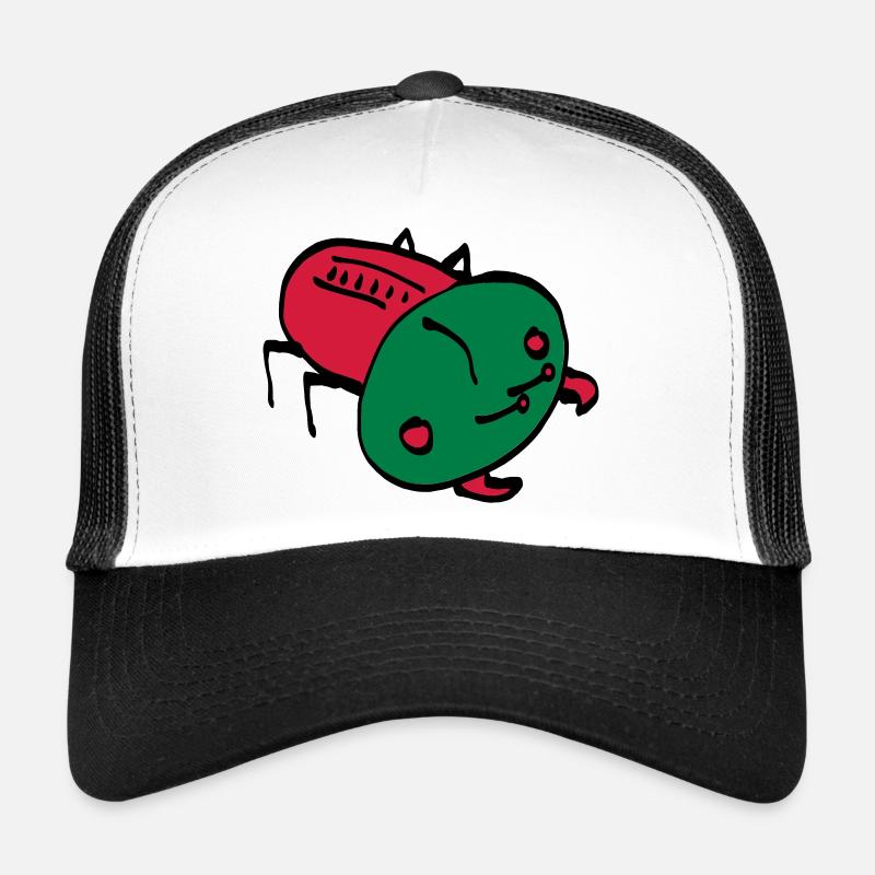 bug color VECTOR insect crawling animal Trucker Cap
