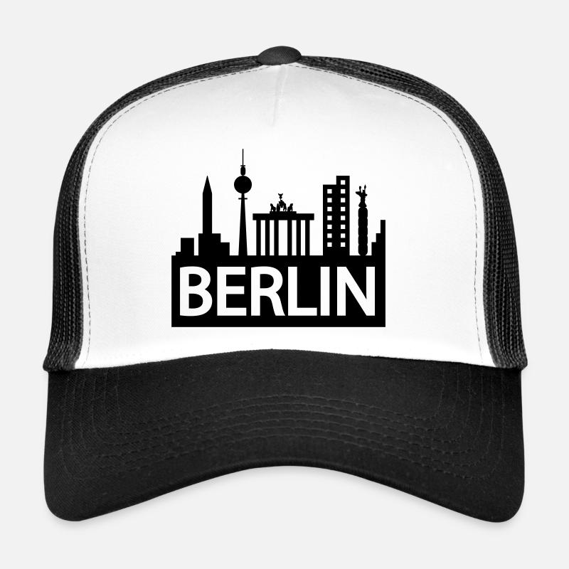 Berlin skyline Trucker Cap