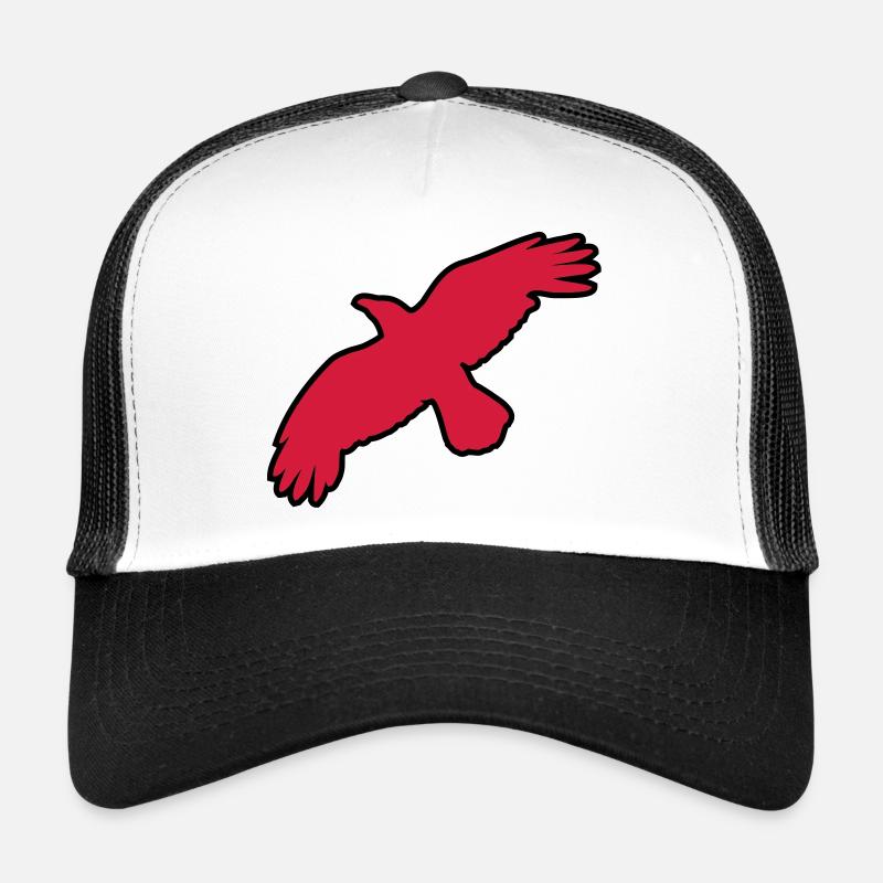 raben krähen mystisch vogel fliegen raven mystical Casquette trucker 