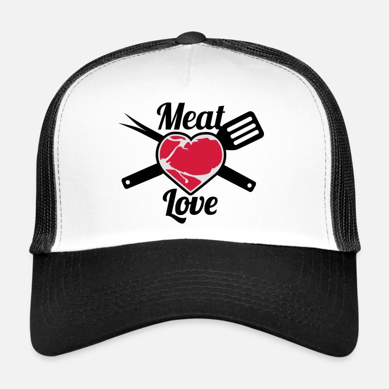 Meat Love | Fleisch Herz | Heart Trucker Cap