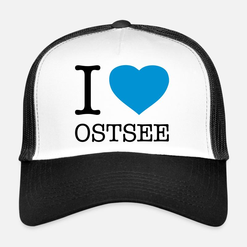 I LOVE OSTSEE Trucker Cap