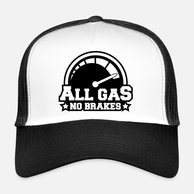 all_gas_no_brakes_c1 Trucker Cap