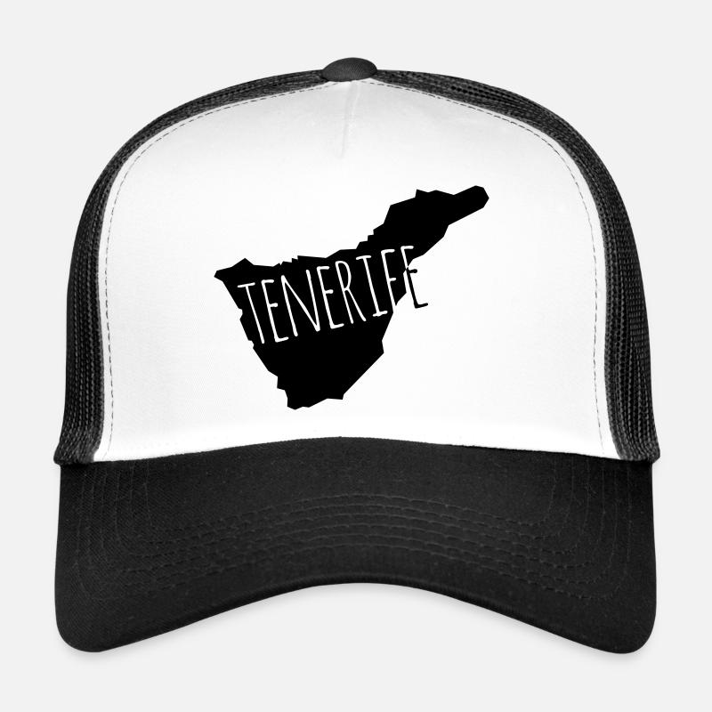 Tenerife - Trucker Cap - Weiß/Schwarz