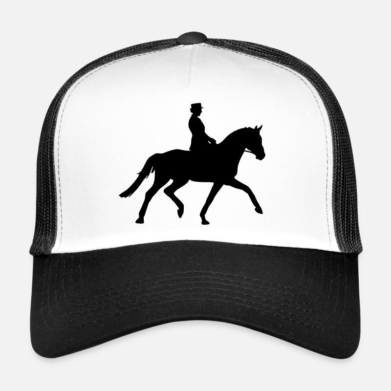 Reiter - Trucker Cap - Weiß/Schwarz