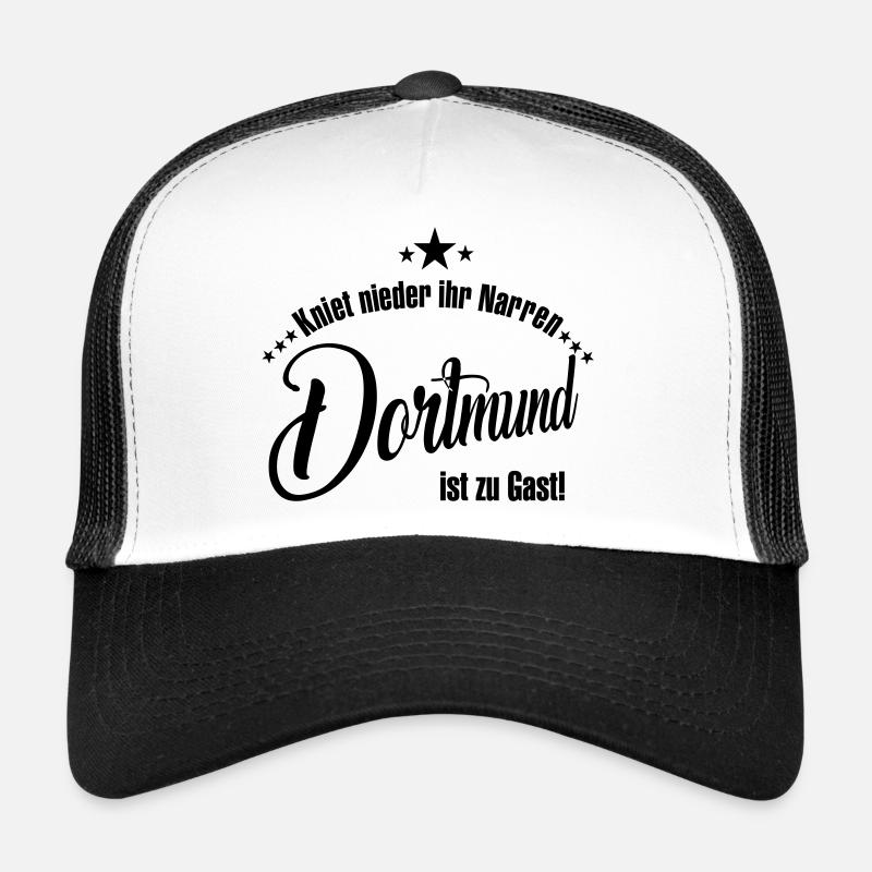 Dortmund - Trucker Cap - Weiß/Schwarz
