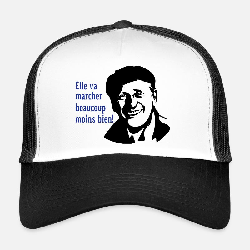 elle va marcher beaucoup moins bien! Casquette trucker 