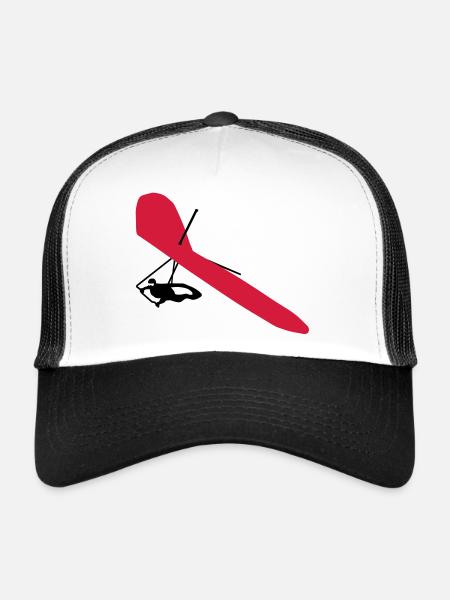 drachenflieger - Casquette trucker  - blanc/noir - Devant