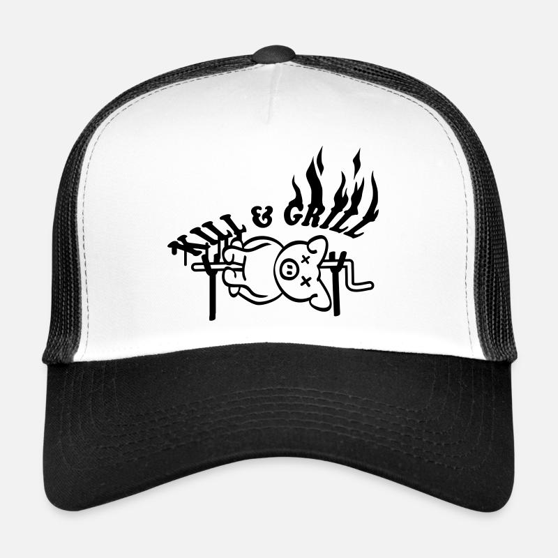 Kill And Grill Pig Casquette trucker 
