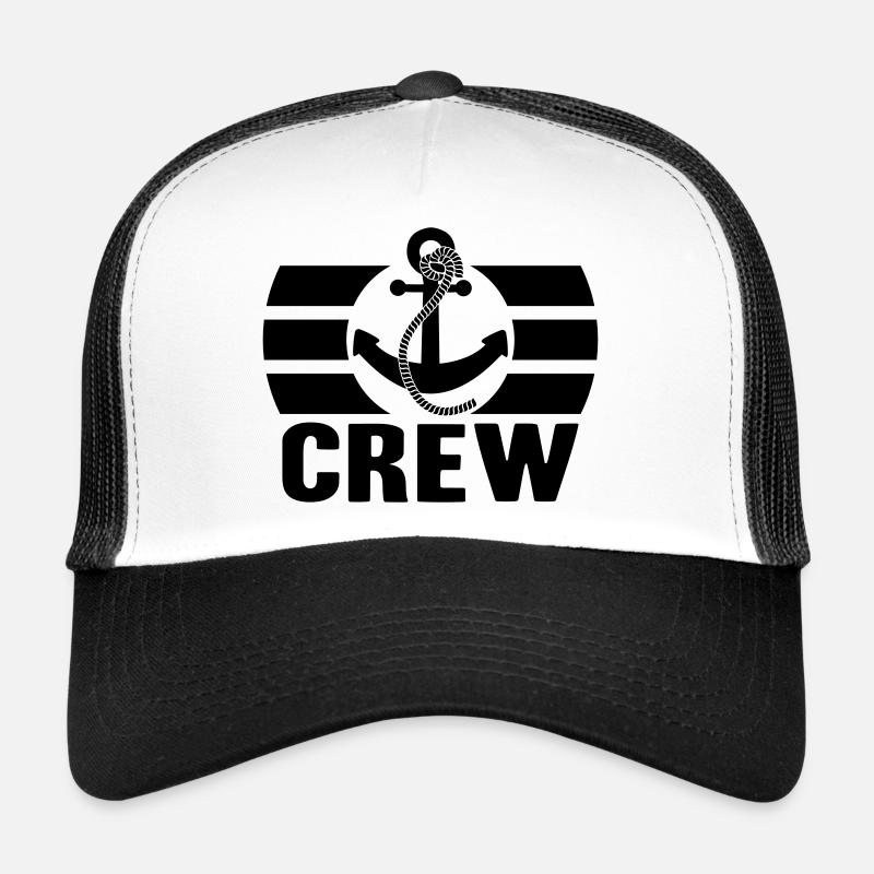 Crew Logo Design Trucker Cap