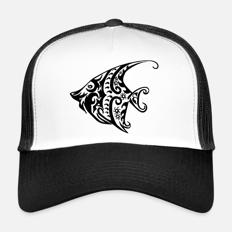 Poisson Tribal Casquette trucker 